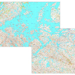 Tapio Palvelut Oy / Karttakeskus Nellim Etelä-Inari Tsarmitunuri 1:50 000 digital map