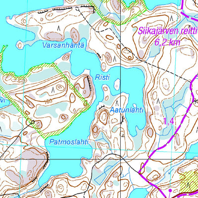Tapio Palvelut Oy / Karttakeskus Siikaneva 1:20 000 digital map