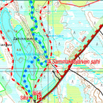 Tapio Palvelut Oy / Karttakeskus Tiilikkajärven kansallispuisto 1:25 000 digital map