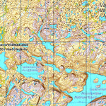 Tapio Palvelut Oy / Karttakeskus Vätsäri Kessi Øvre Pasvik, Topokartta 1:50 000 digital map