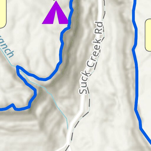 Prentice Cooper State Forest Hiking Trails & Campsites Map by