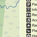 Tennessee State Parks Big Cypress Tree State Park digital map