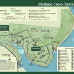 Tennessee State Parks Bledsoe Creek State Park digital map
