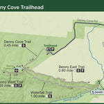 Fiery Gizzard State Park - Denny Cove Trailhead Preview 1