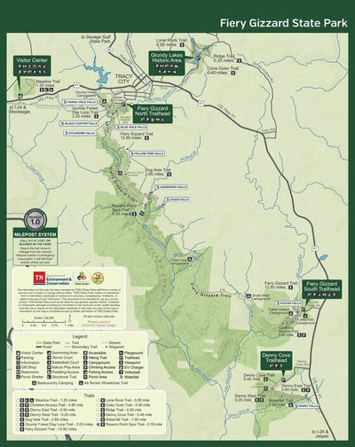 Fiery Gizzard State Park Preview 1