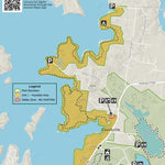 Long Hunter State Park Unit 1 Hunting Map for Dec. 12th -14th 2025 ONLY Preview 1