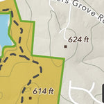 Long Hunter State Park Unit 1 Hunting Map for Dec. 12th -14th 2025 ONLY Preview 2