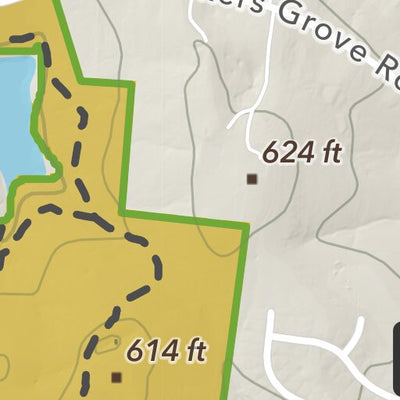 Long Hunter State Park Unit 1 Hunting Map for Dec. 12th -14th 2025 ONLY Preview 2