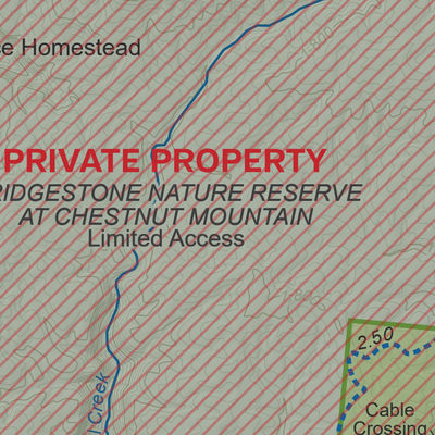 Scott's Gulf Wilderness State Park Hunting Map Preview 2