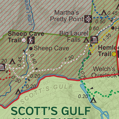 Scott's Gulf Wilderness State Park Hunting Map Preview 3