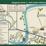 Tennessee State Parks Sgt. Alvin C. York State Park digital map