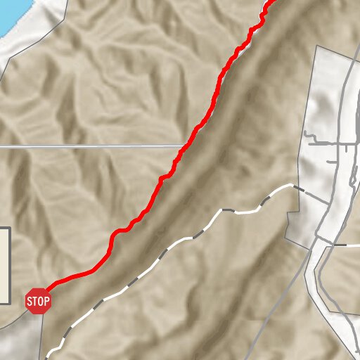 The Cumberland Trail - Cumberland Gap Map by Tennessee State Parks ...