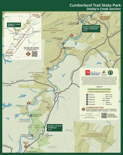 The Cumberland Trail - Daddy's Creek Preview 1