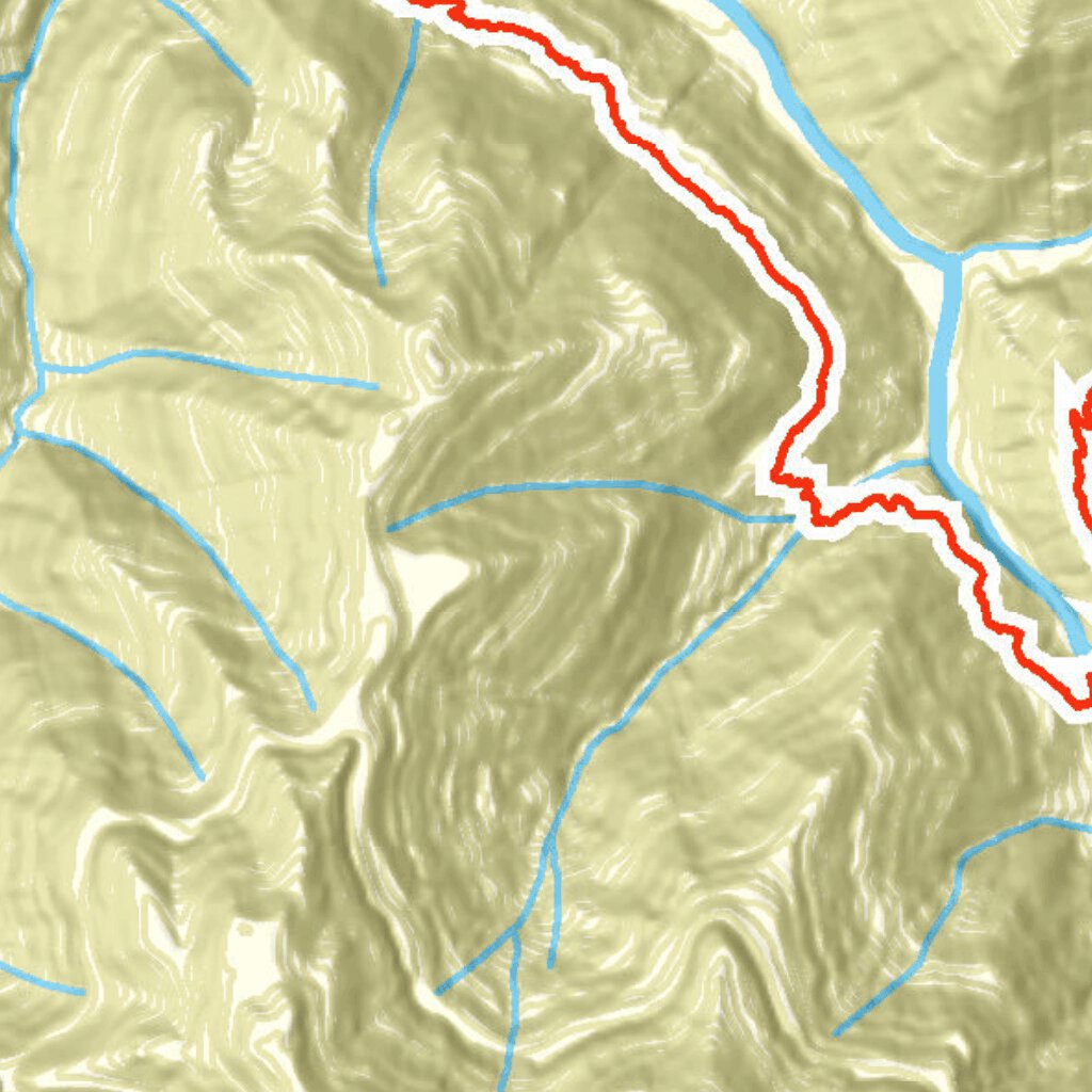 The Cumberland Trail - Norma Road Trailhead Map by Tennessee State ...