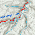Tennessee State Parks The Cumberland Trail - North Chickamauga Creek SNA digital map