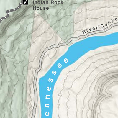 Tennessee State Parks The Cumberland Trail - Prentice Cooper digital map