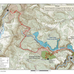 Tennessee State Parks The Cumberland Trail - Soak Creek State Scenic River digital map