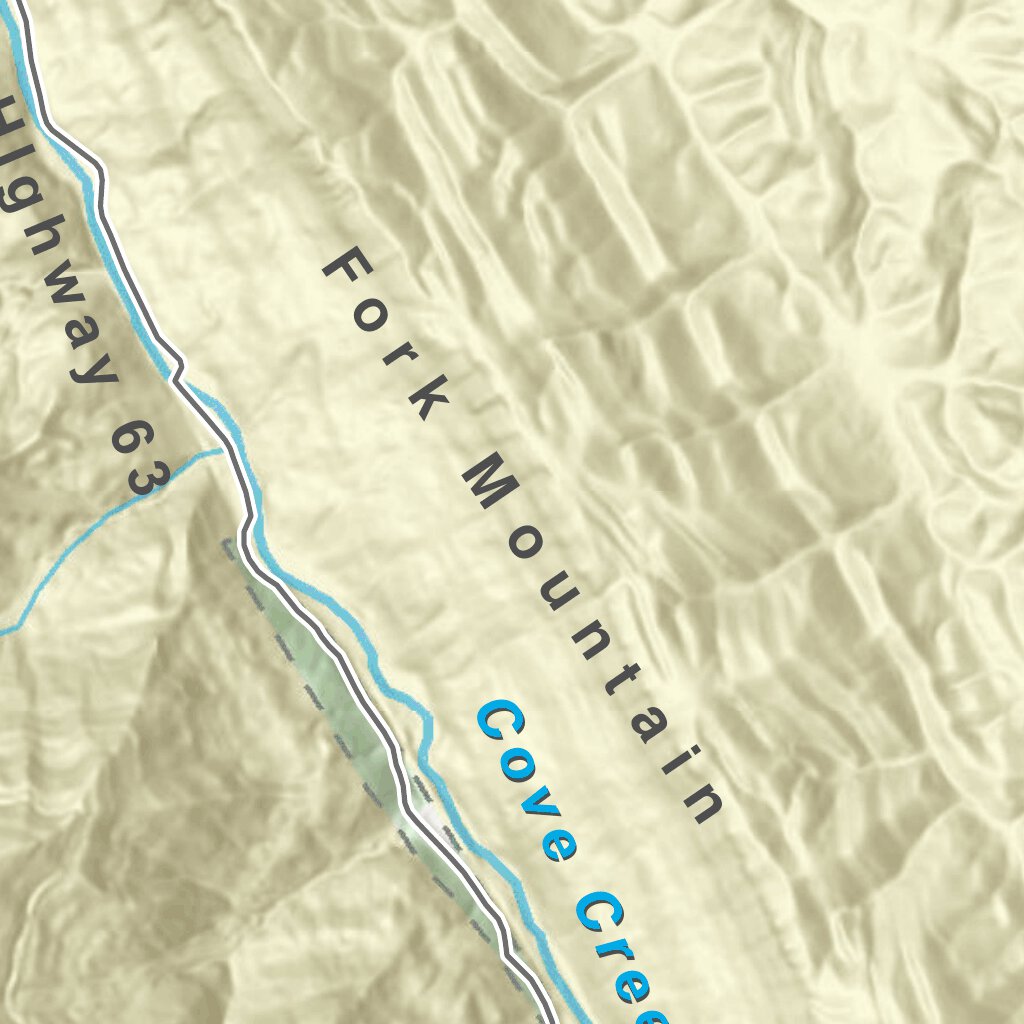 The Cumberland Trail - Tank Springs Trailhead Map by Tennessee State ...