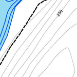 TERFA Alphonse (lac) - Bathymétrie digital map