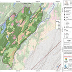 Carte écoforestière de la zone de chasse 108 - Orignal Preview 1