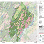 Carte écoforestière des zones de chasse 101A et 102B - Orignal Preview 1