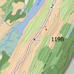 Carte écoforestière des zones de chasse 119B et 121 - Orignal Preview 3