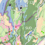 Carte écoforestière des zones de chasse 126-127A et SUD - Orignal Preview 3