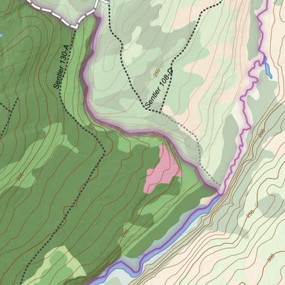 Carte écoforestière des zones de chasse 127B et 130 - Orignal Preview 3