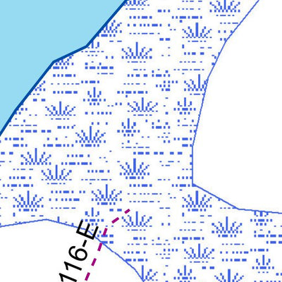 TERFA Trinité (Grand lac) - Bathymétrie digital map