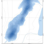TERFA Vilmont (lac) - Bathymétrie 202 digital map