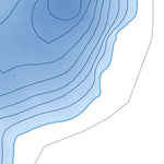 TERFA Vilmont (lac) - Bathymétrie 202 digital map