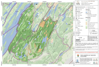 TERFA Zones 110-DOMAINE orignal écoforestière 2023v2 digital map