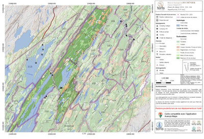 TERFA Zones 111A-114-116 orignal écoforestière 2023v2 digital map