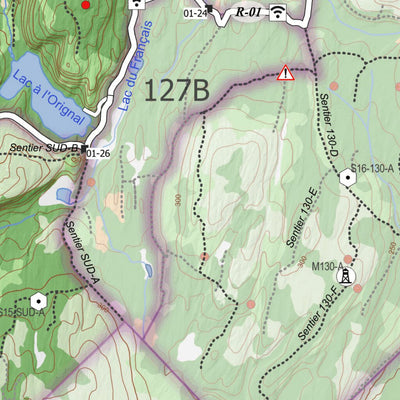 TERFA Zones 126-127A-SUD orignal écoforestière 2023v2 digital map