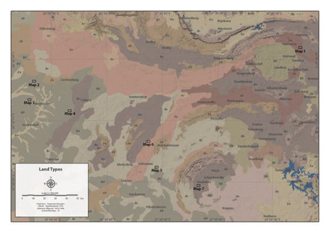 TerraGIS SCC16_0b_LandTypes digital map