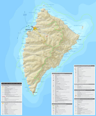 Terrain Editions Aghios Efstratios, Northern Aegean digital map