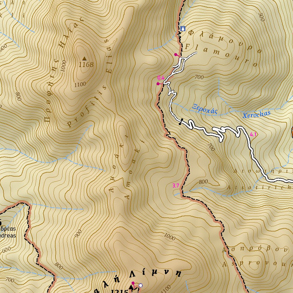 Pathos Clamp Map Karpathos 1:30.000, Greece Map by Terrain Editions | Avenza Maps