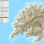 Terrain Editions Serifos, Cyclades digital map