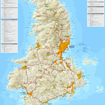 Terrain Editions Syros, Cyclades digital map