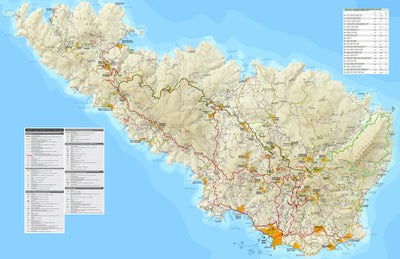 Terrain Editions Tinos, Cyclades, Greece digital map