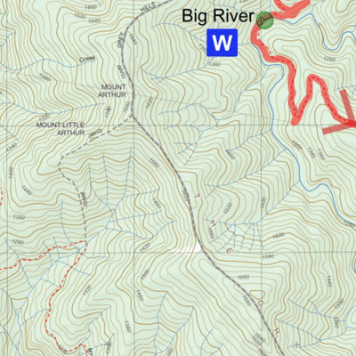 Terrainium Pty Ltd Alpine Challenge- - Map 2 digital map
