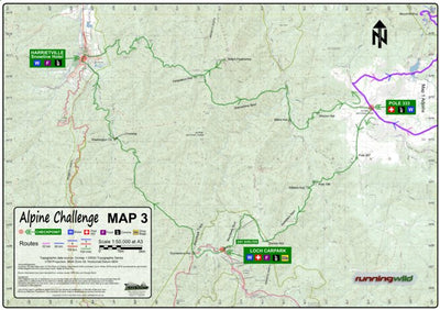 Terrainium Pty Ltd Alpine Challenge - Map 3 digital map