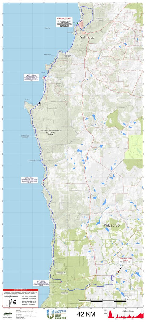 Margaret River 42KM Trail Marathon Detail 2025 Preview 1
