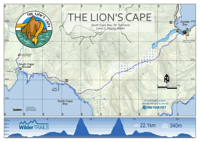 Terrainium Pty Ltd The Lion’s Cape digital map