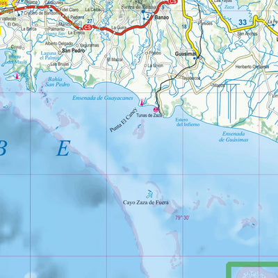 terraQuest Cuba 1:650 000 digital map
