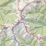 terraQuest Fagaras Mountains, Bucegi, Piatra Craiului, Munti Iezer-Papusa Range 1:80 000 digital map