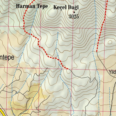 terraQuest Mount Suphan Dagi 1:100 000 digital map