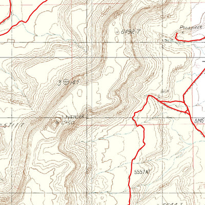 TESS Cartography Falls-Missile Trail and Davis Canyon San Juan County Utah ATV/OHV Trail System Map digital map