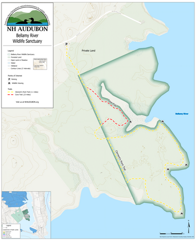 NH Audubon Bellamy River Wildlife Sanctuary Preview 1