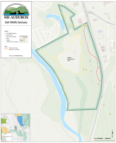 NH Audubon Dahl Wildlife Sanctuary Preview 1